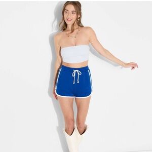 Juicy Couture Royal Blue Shorts with White Accents